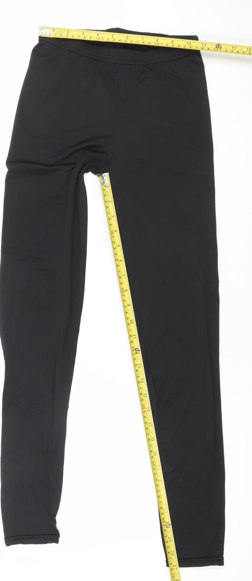 Womens UK Size S Outland Slim Fit Leggings Black Leggings