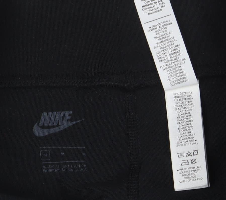 Nike Womens Black Slim Fit Stretch Sports Leggings Size M