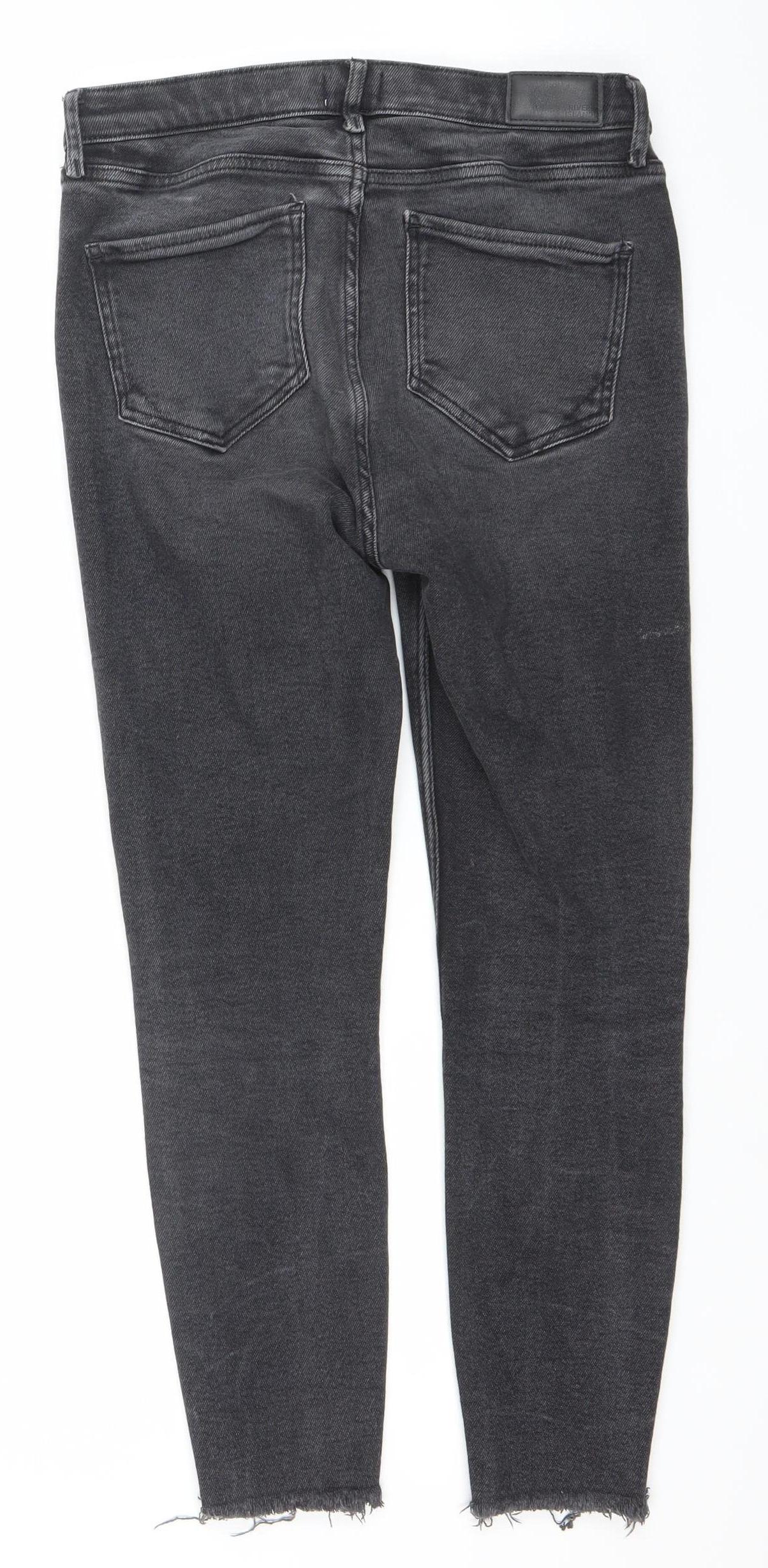 River Island Women's Black Skinny Stretch Jeans Size 14