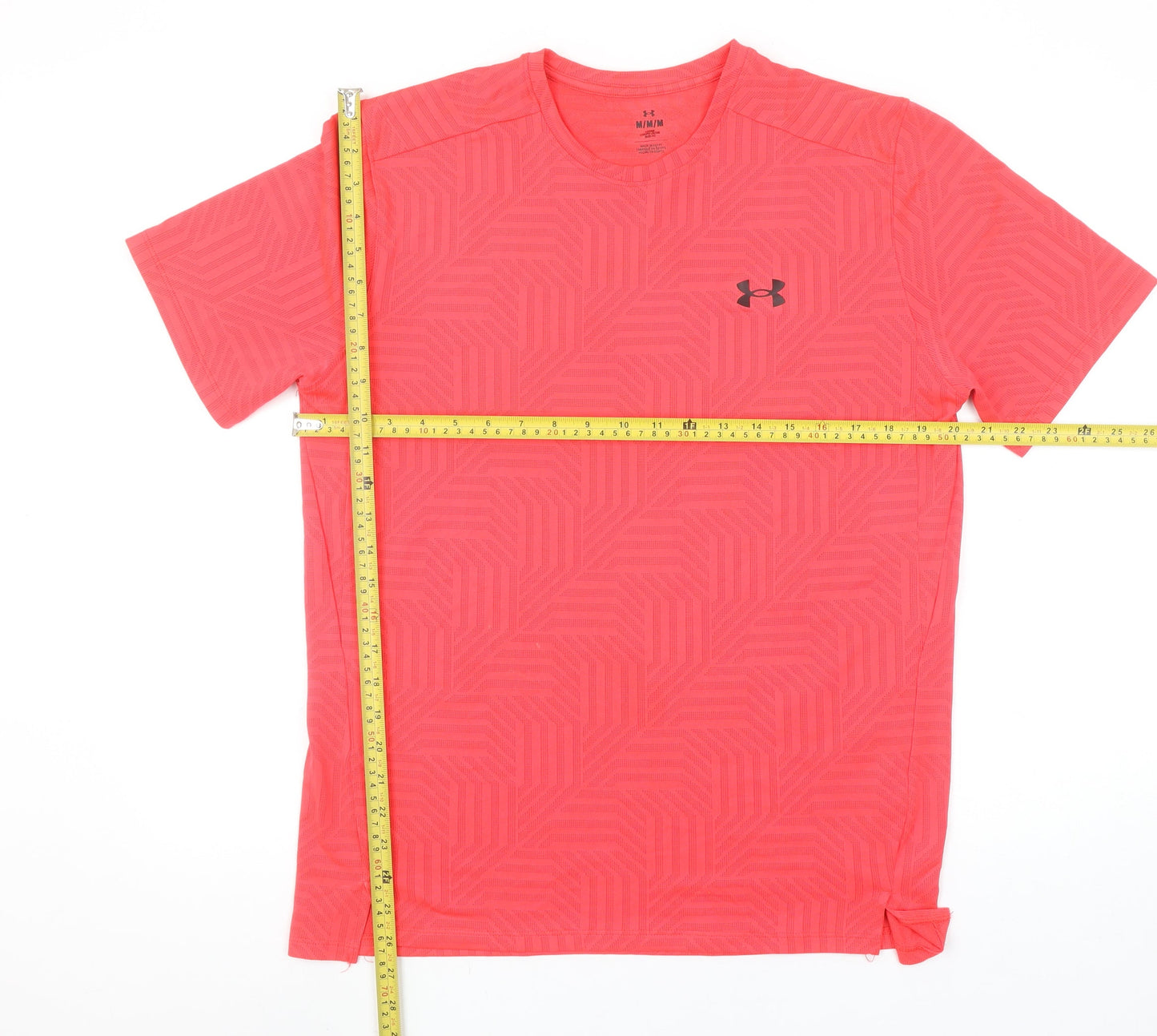 Under Armour Men's Red Short Sleeve Gym T-Shirt Size M