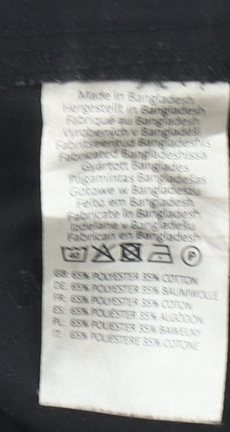 Result Work-Guard Men's Black Cargo Work Trousers Size S 32in Regular