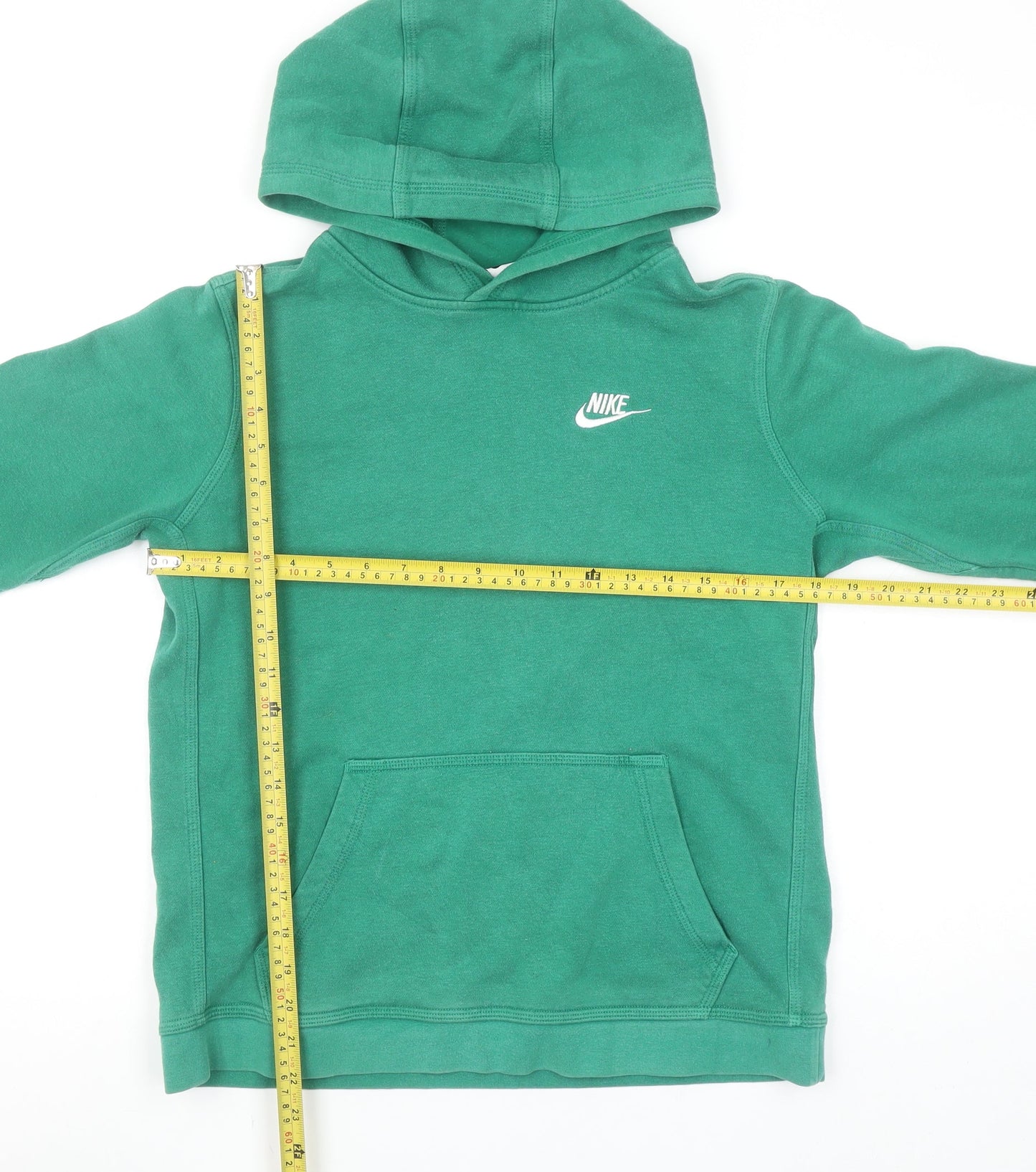 Boys UK Size XL Nike Green Pullover Hoodie