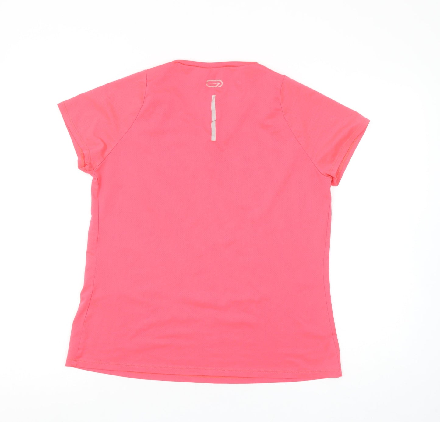 Kalenji Women’s Pink V-Neck Running T-Shirt Size 16 Lightweight Quick Dry
