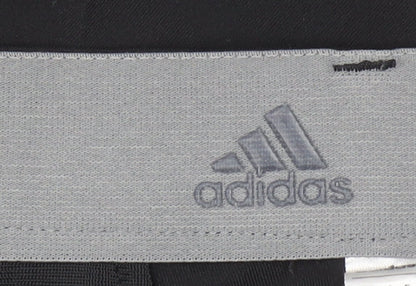 Adidas Men's Black 34in Chino Trousers Regular Fit