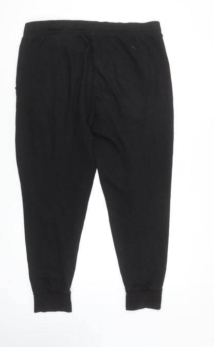 Calvin Klein Men’s Black Joggers Size S Cotton Stretch Comfort Fit