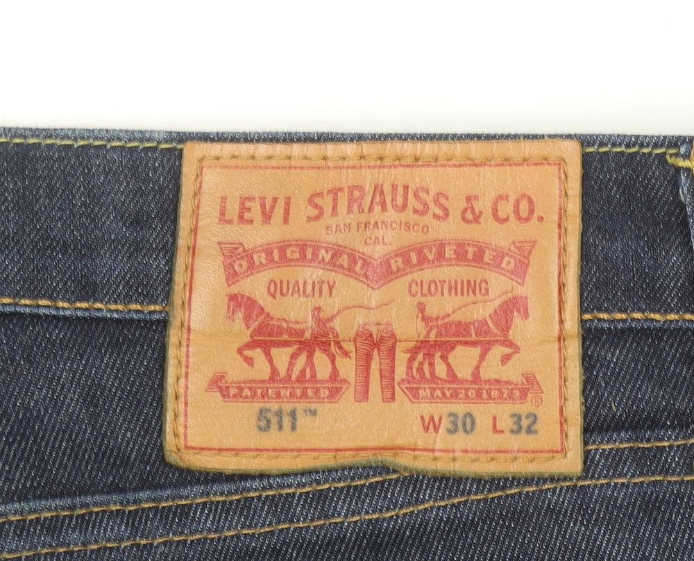 Levi's 511 Men's Blue Slim Fit Denim Jeans W30 L32
