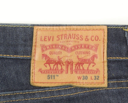 Levi's 511 Men's Blue Slim Fit Denim Jeans W30 L32