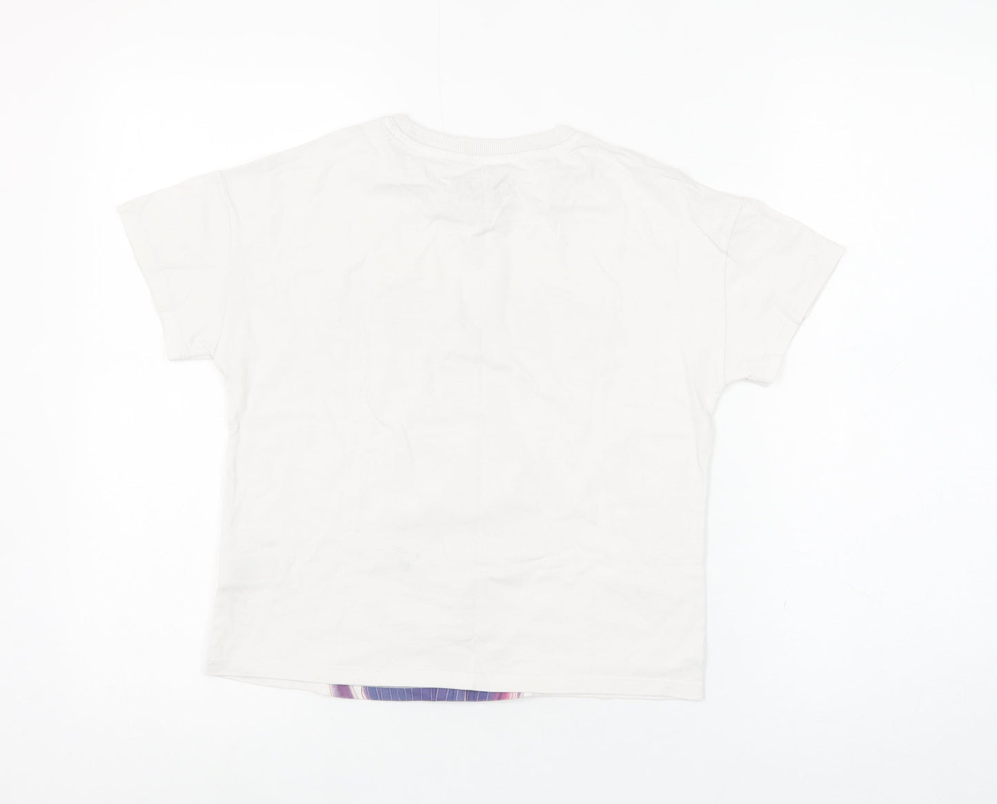 Marks and Spencer Girls White Stranger Things T-Shirt 9-10 Years Cotton