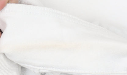 Kelly & Grace Women’s White Denim Basic Jacket Size S