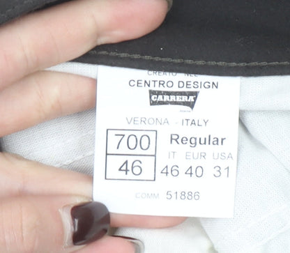 Carrera Men's Black Regular Fit Straight Leg Denim Jeans Size 31