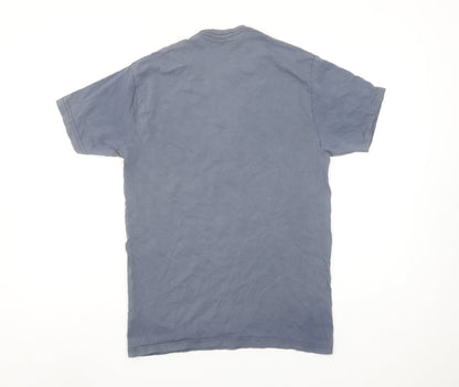 Mens UK Size S Great Run Blue  T-Shirt