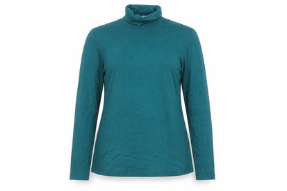 Womens UK Size 12 ON Fashion Green Basic T-Shirt