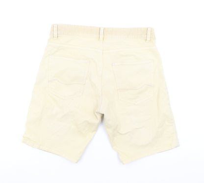 Angelo Litrico Men’s Beige Chino Shorts Size 32 Regular Cotton