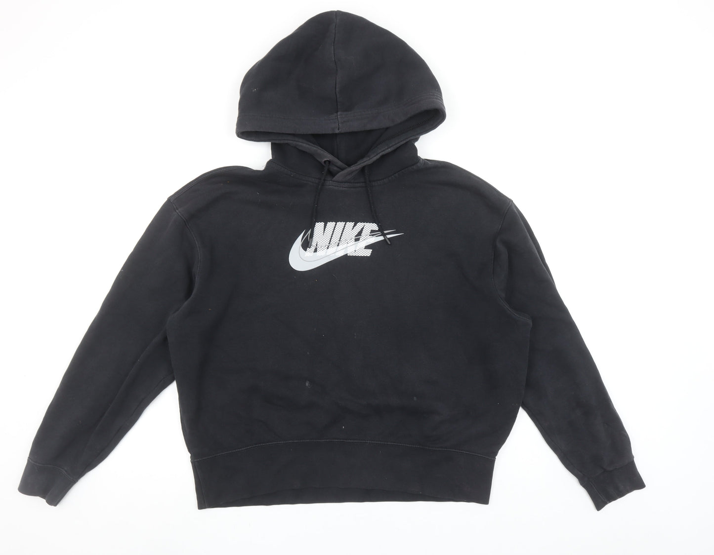 Nike Men's Black Pullover Hoodie Size S Sports Fleece Sweatshirt