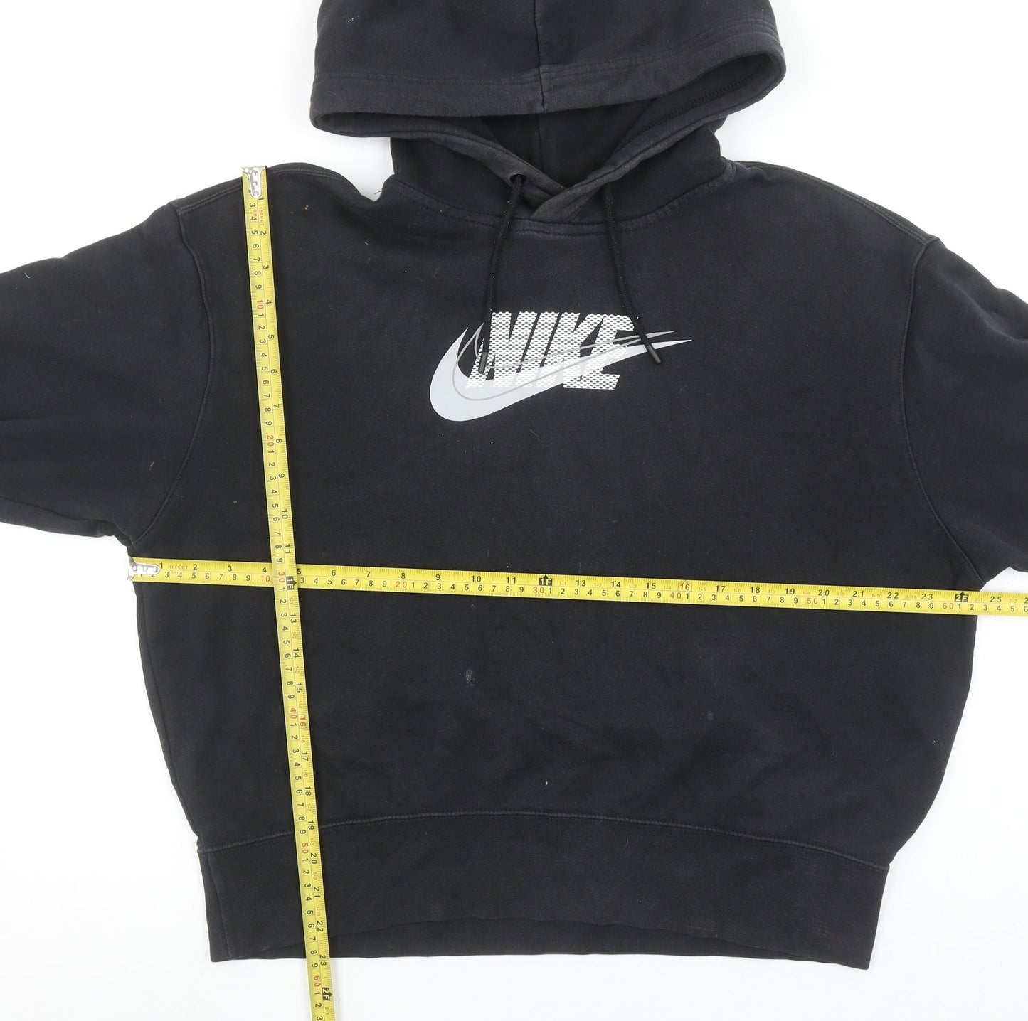 Nike Men's Black Pullover Hoodie Size S Sports Fleece Sweatshirt