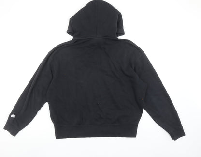 Nike Men's Black Pullover Hoodie Size S Sports Fleece Sweatshirt