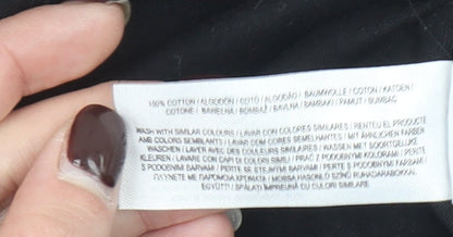 Marvel Men's Black Short Sleeve Cotton Graphic Logo T-Shirt Size S