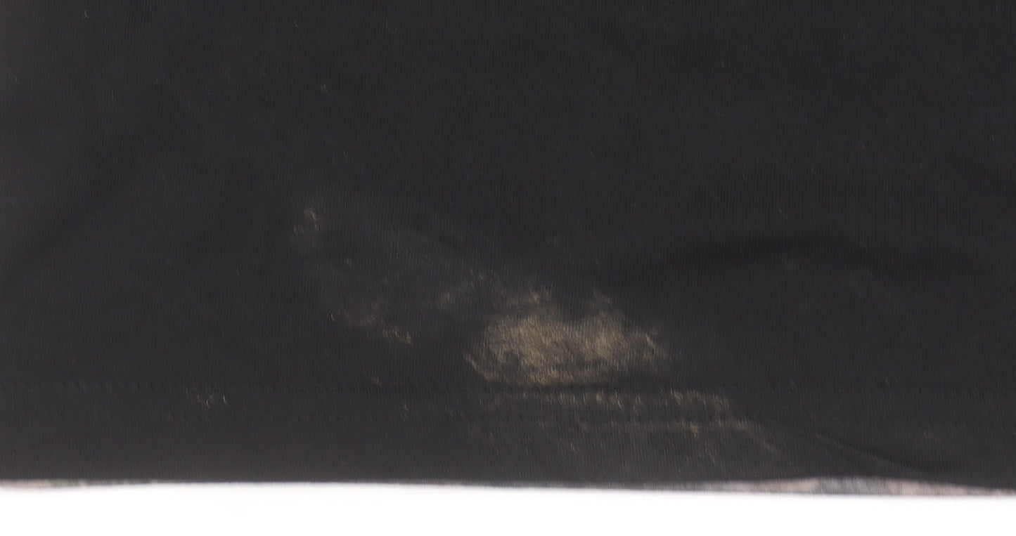 Harry Potter Boys Black 12-13 Years Graphic Print Short Sleeve T-Shirt