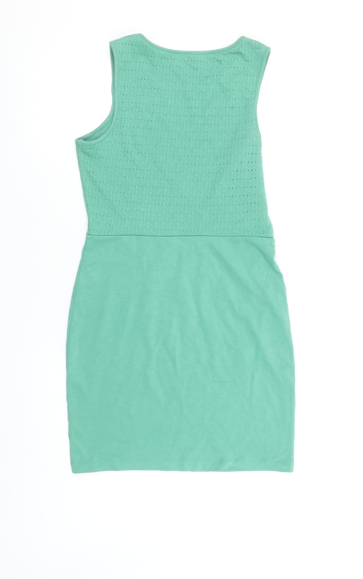 EDC Women's Green Sleeveless Bodycon Dress Size S