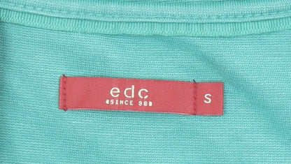 EDC Women's Green Sleeveless Bodycon Dress Size S