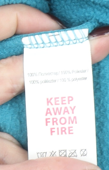 Atlas For Men Blue Fleece 2XL 1/4 Zip Pullover Sweatshirt