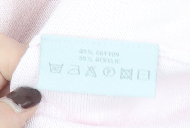 Womens UK Size M Daily Sports Pink Basic Tank