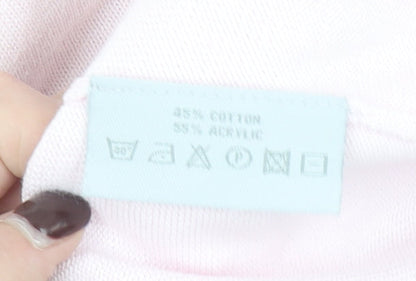 Womens UK Size M Daily Sports Pink Basic Tank