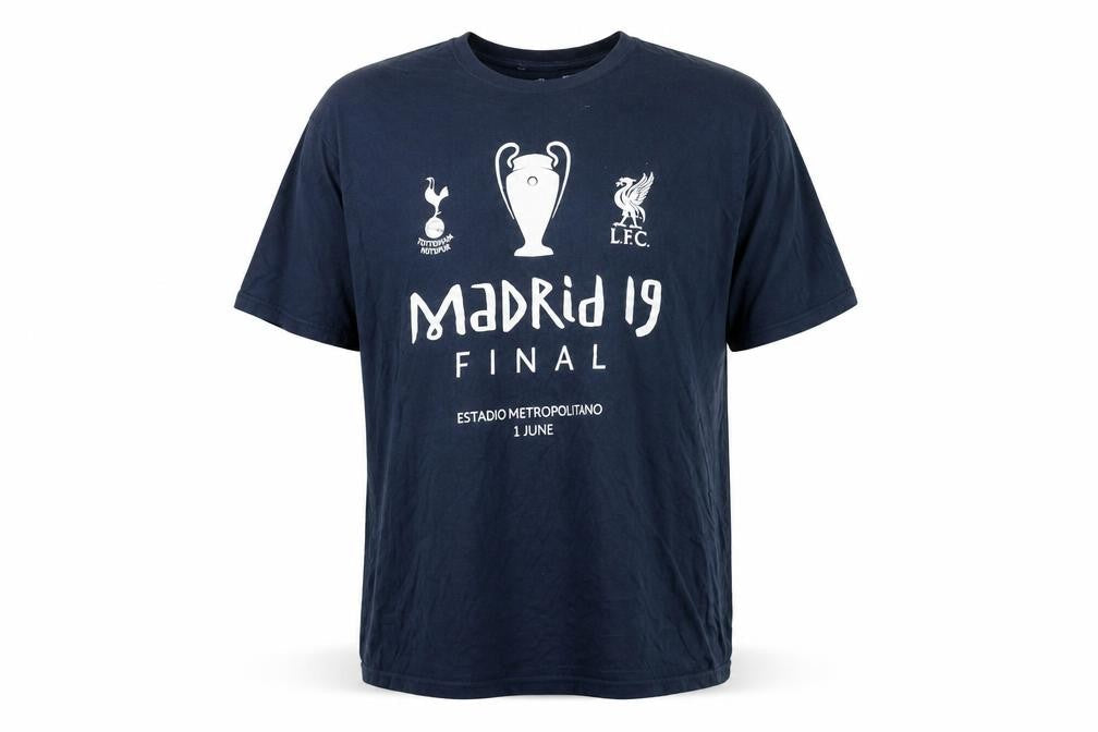 Mens UK Size 3XL UEFA Champions League Blue  T-Shirt