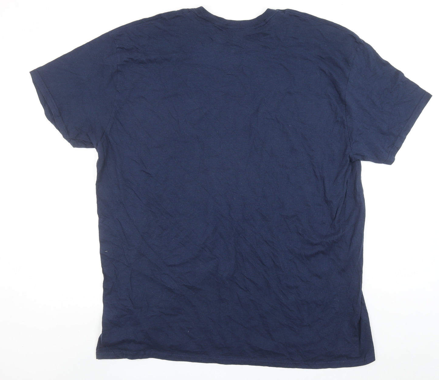 UEFA Champions League Madrid 19 Blue Men's 3XL Graphic T-Shirt