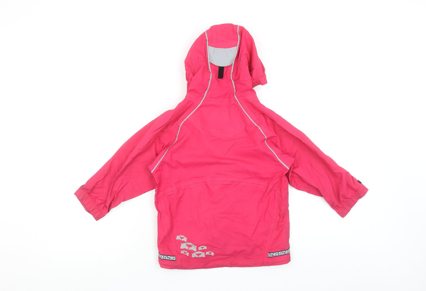 Spotty Otter Girls Pink 3-4 Years Hooded Waterproof Anorak Jacket