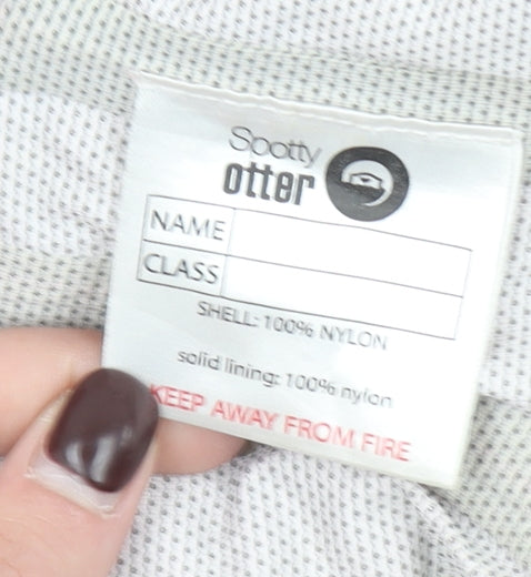 Spotty Otter Girls Pink 3-4 Years Hooded Waterproof Anorak Jacket