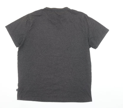 Puma Men's Grey XL Sports Graphic Logo Crew Neck T-Shirt