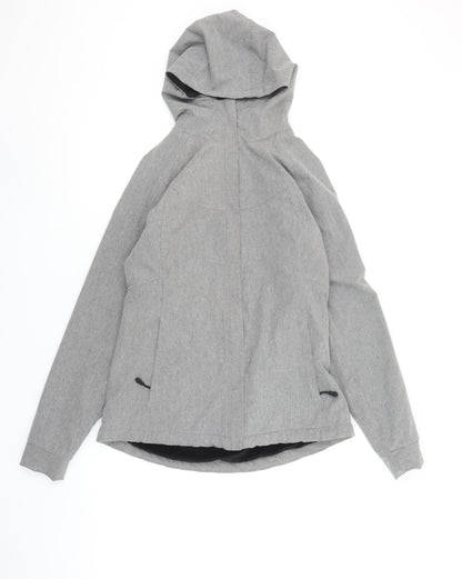 Womens UK Size S Kirkland Signature Grey Soft Shell