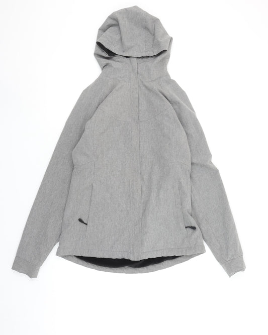 Womens UK Size S Kirkland Signature Grey Soft Shell