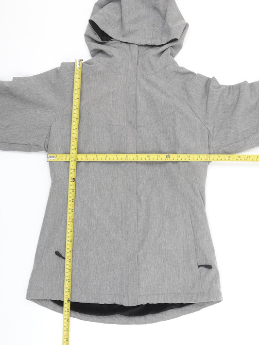 Womens UK Size S Kirkland Signature Grey Soft Shell