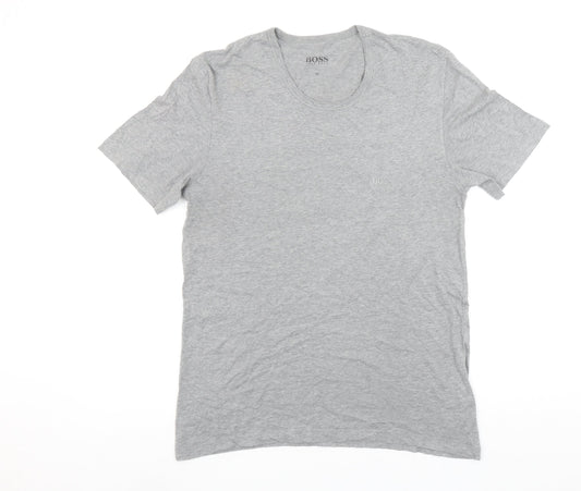 Mens UK Size M HUGO BOSS Grey  T-Shirt