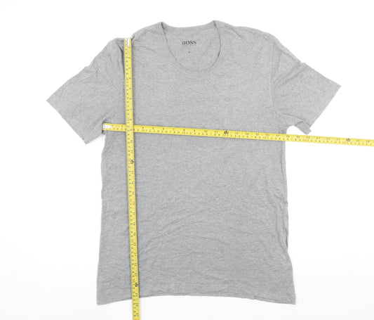 Mens UK Size M HUGO BOSS Grey  T-Shirt