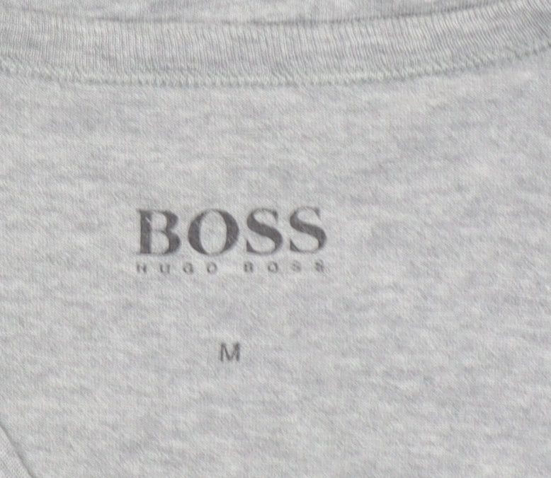 Mens UK Size M HUGO BOSS Grey  T-Shirt