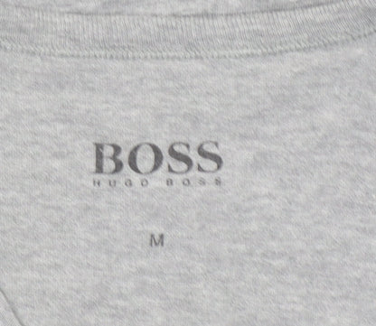 Mens UK Size M HUGO BOSS Grey  T-Shirt