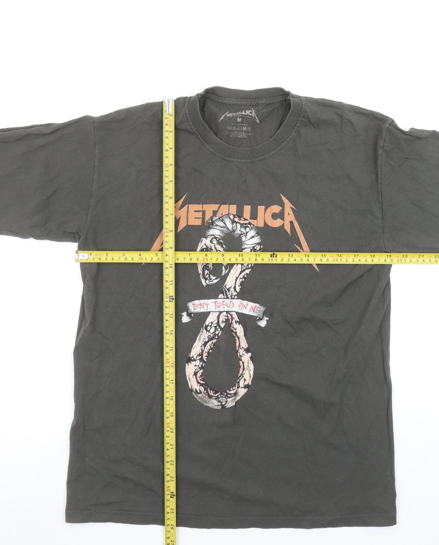 Metallica Men's Black Long Sleeve Band Graphic T-Shirt M