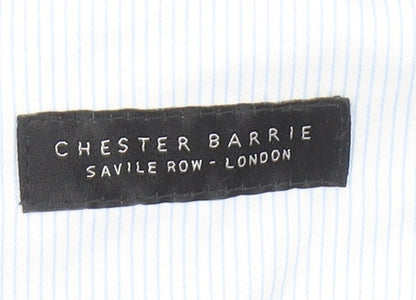 Chester Barrie Men's Grey Wool Dress Pants 38 Regular Classic Fit Trousers