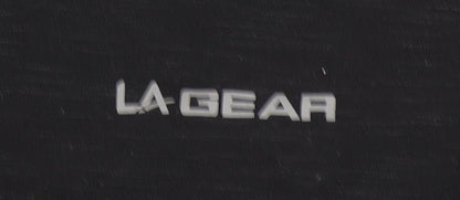 Womens UK Size 18 LA Gear Black Basic T-Shirt