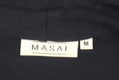 Masai Women’s Blue A-Line Jersey Knee Length Dress M