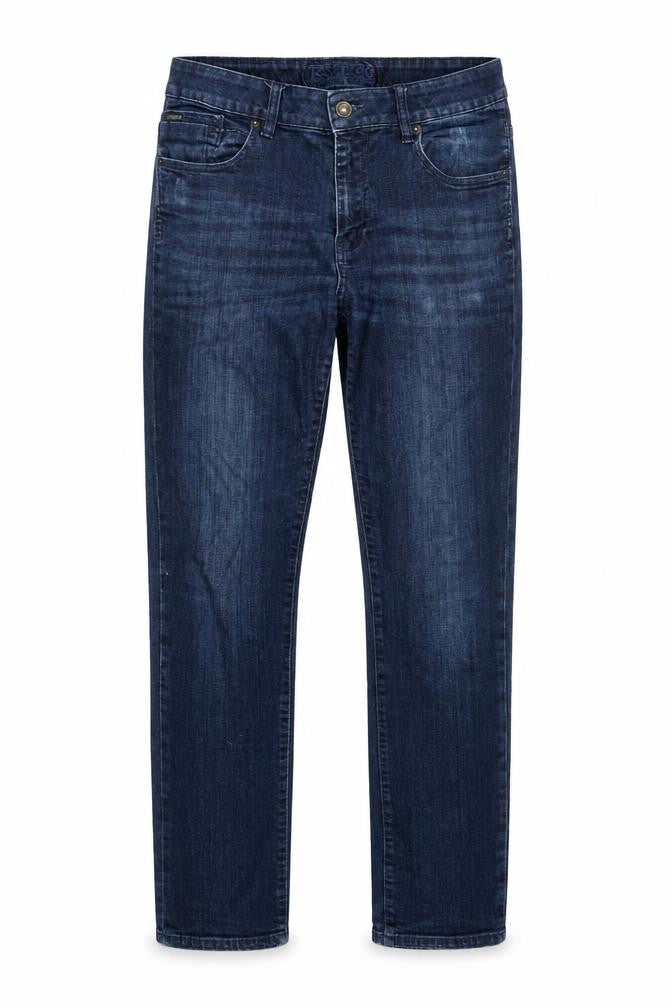 Mens UK Size M KVL 89 Regular Fit Straight Blue Jeans