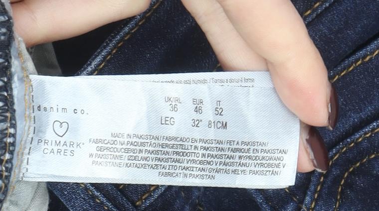 Primark Men's Blue Straight Leg Stretch Jeans Size 36W 32L