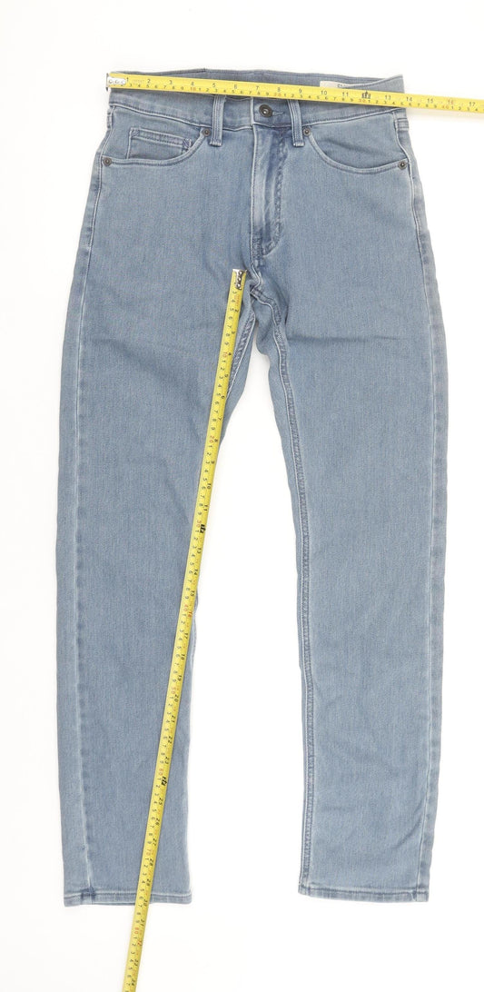 Marks and Spencer Men’s Blue Slim Fit Jeans W28 L31 Denim