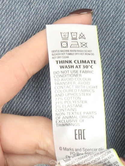 Marks and Spencer Men’s Blue Slim Fit Jeans W28 L31 Denim