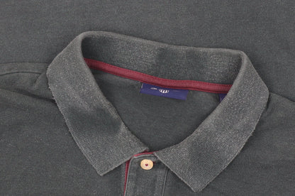 Gant Men's Green Short Sleeve Cotton Polo Shirt Size M