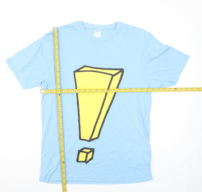 Mens UK Size L IKEA Blue  T-Shirt
