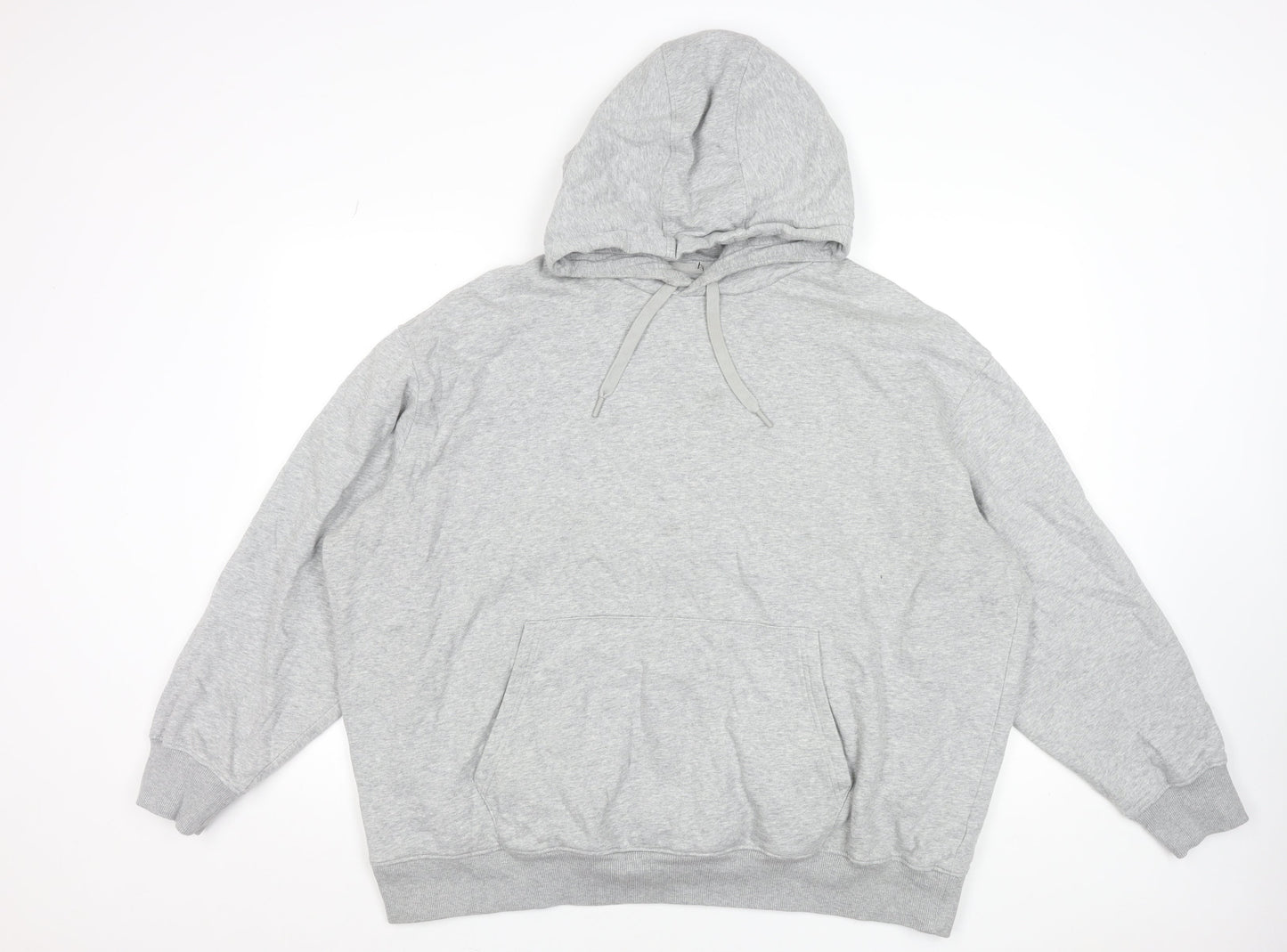Marks and Spencer Men's Grey 3XL Oversized Pullover Hoodie